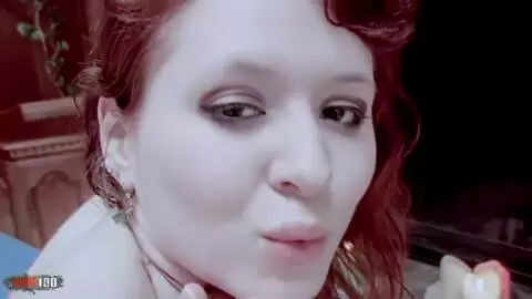 Die Rothaarige Ivy Masse nimmt Ricks großen Schwanz tief in den Mund und die Pussy photo 16