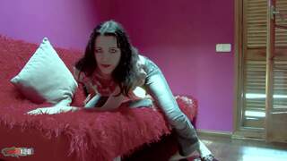 Small brune touching herself i